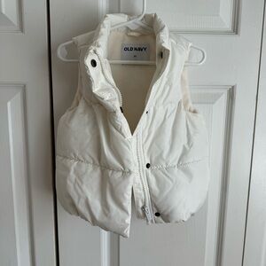 Toddler Puffer Zip Up Vest